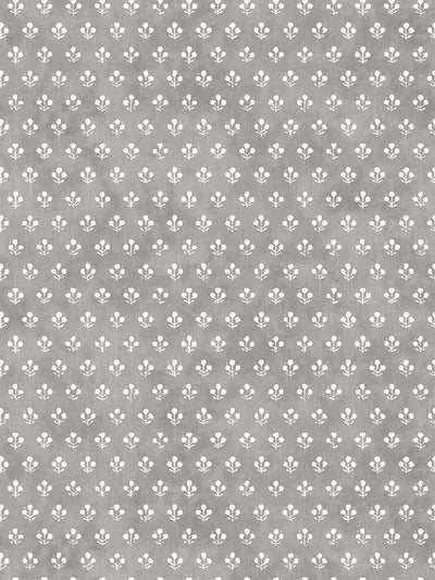 'Coco Petite' Linen Fabric by Sugar Paper - Smoke