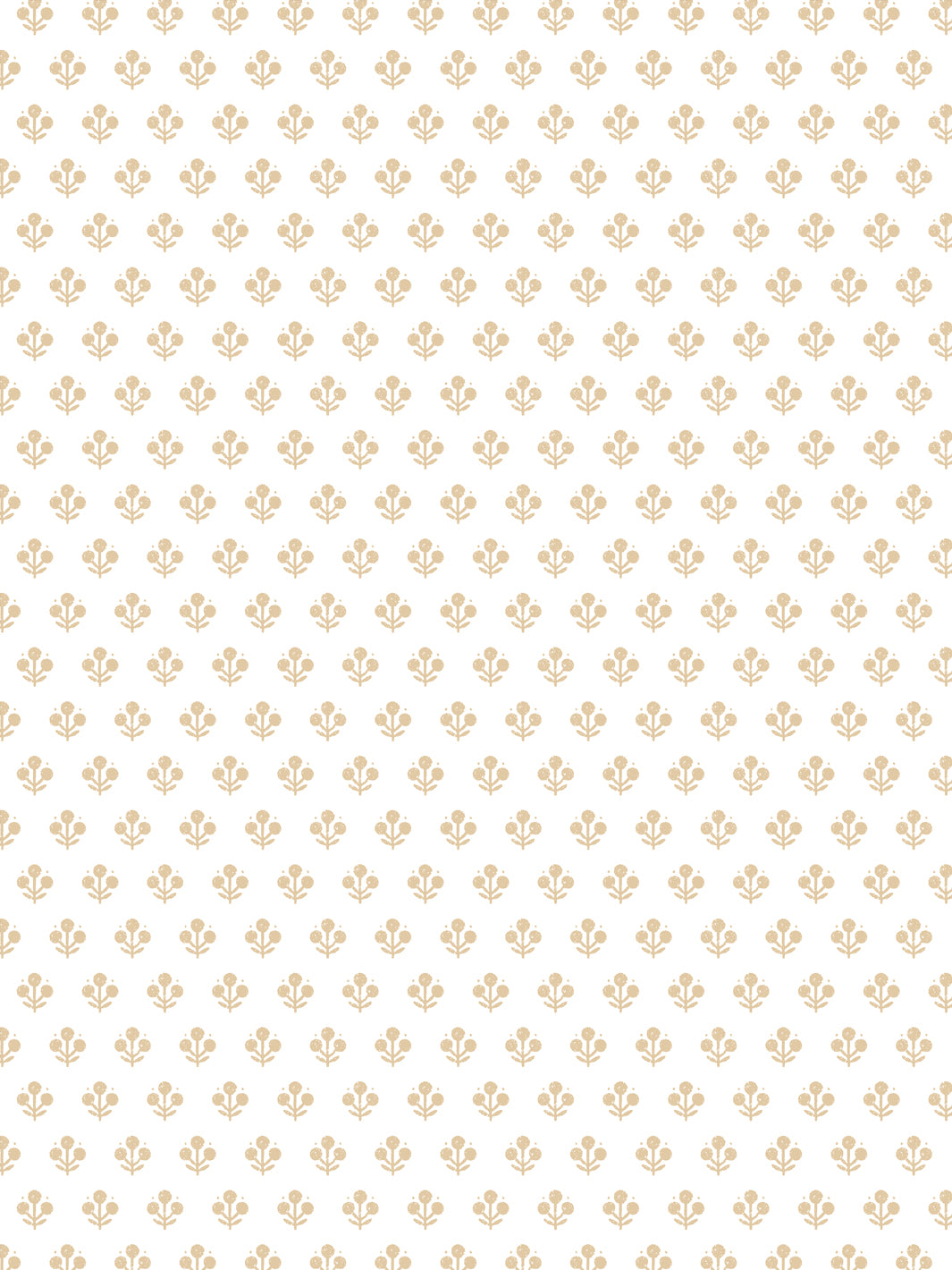 'Coco Petite (White Ground)' Wallpaper by Sugar Paper - Honeycomb