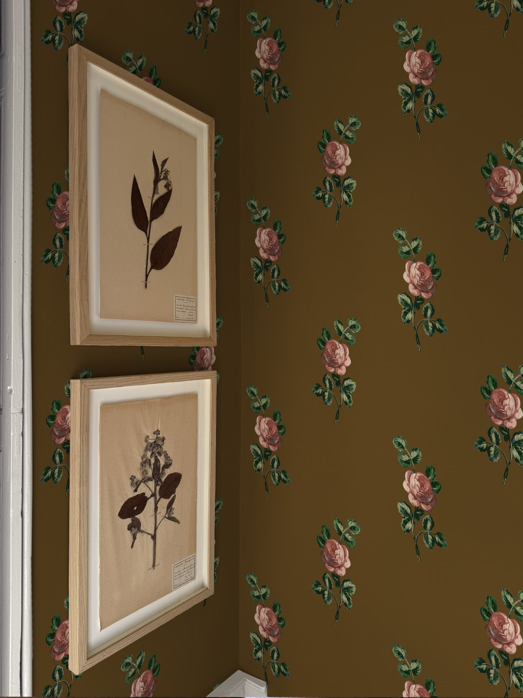 'Corsage' Wallpaper by Clare V. - Cocoa Blush