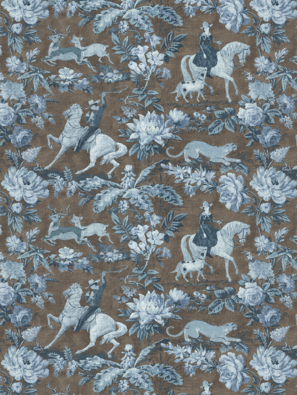 cowboy-toile-wallpaper-by-nathan-turner-blue-brown