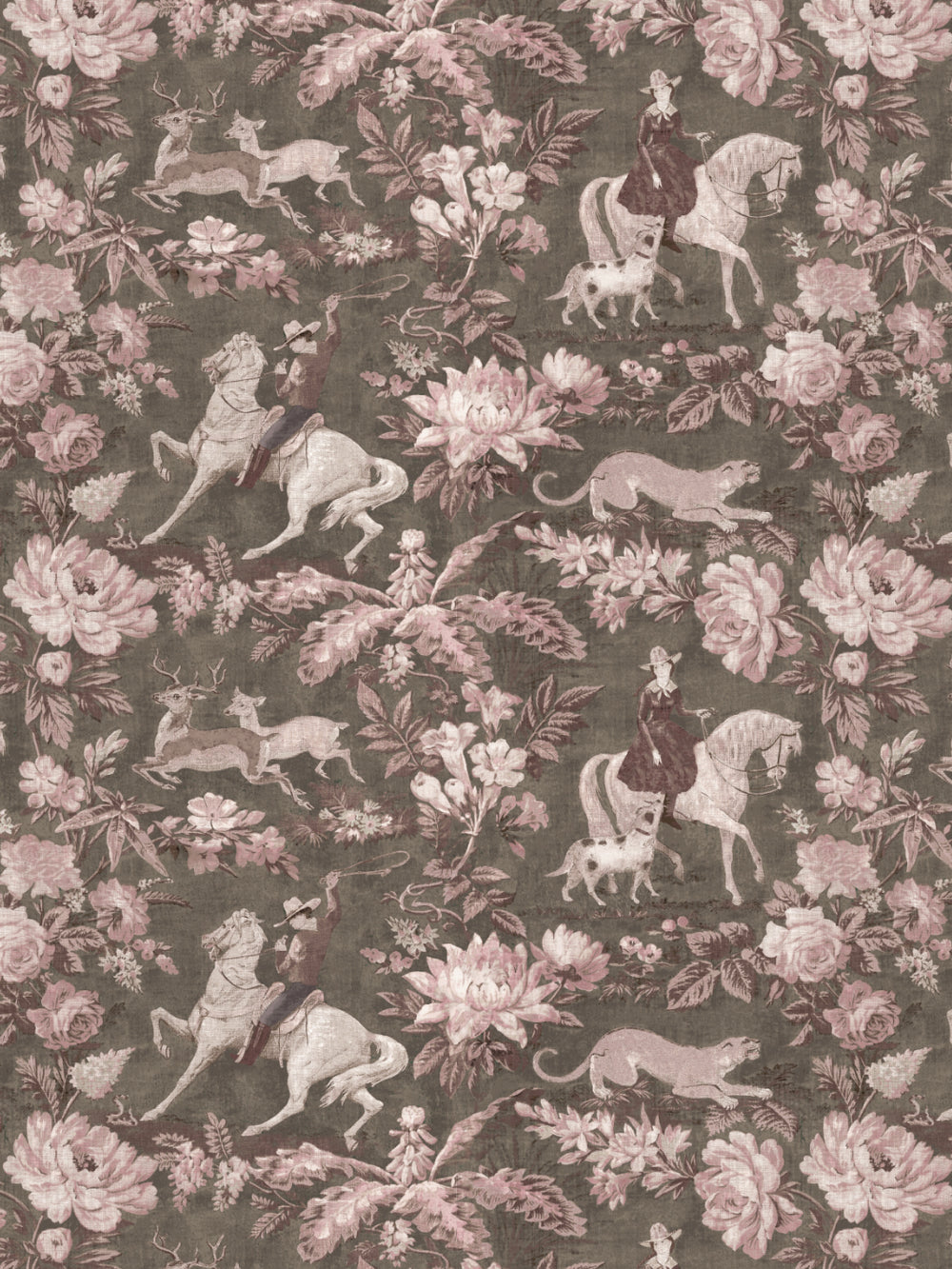 cowboy-toile-wallpaper-by-nathan-turner-pink-brown