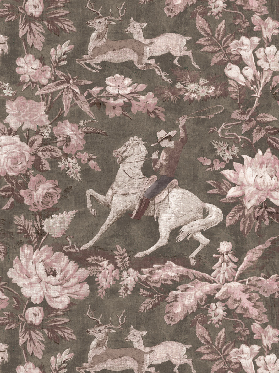 cowboy-toile-wallpaper-by-nathan-turner-pink-brown
