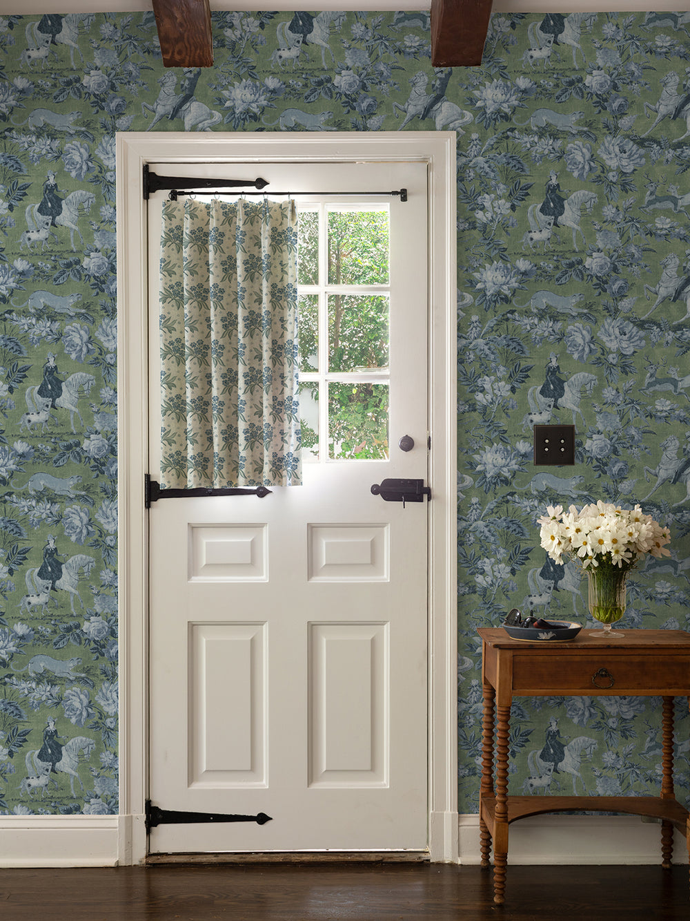 cowboy-toile-wallpaper-by-nathan-turner-green-blue