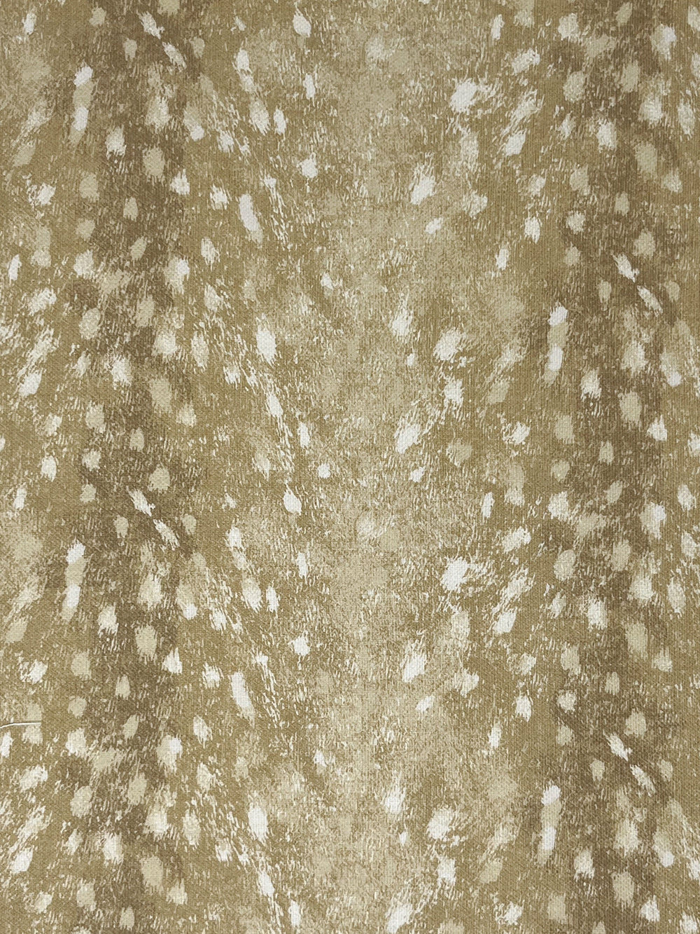 deer linen fabric by nathan turner gold