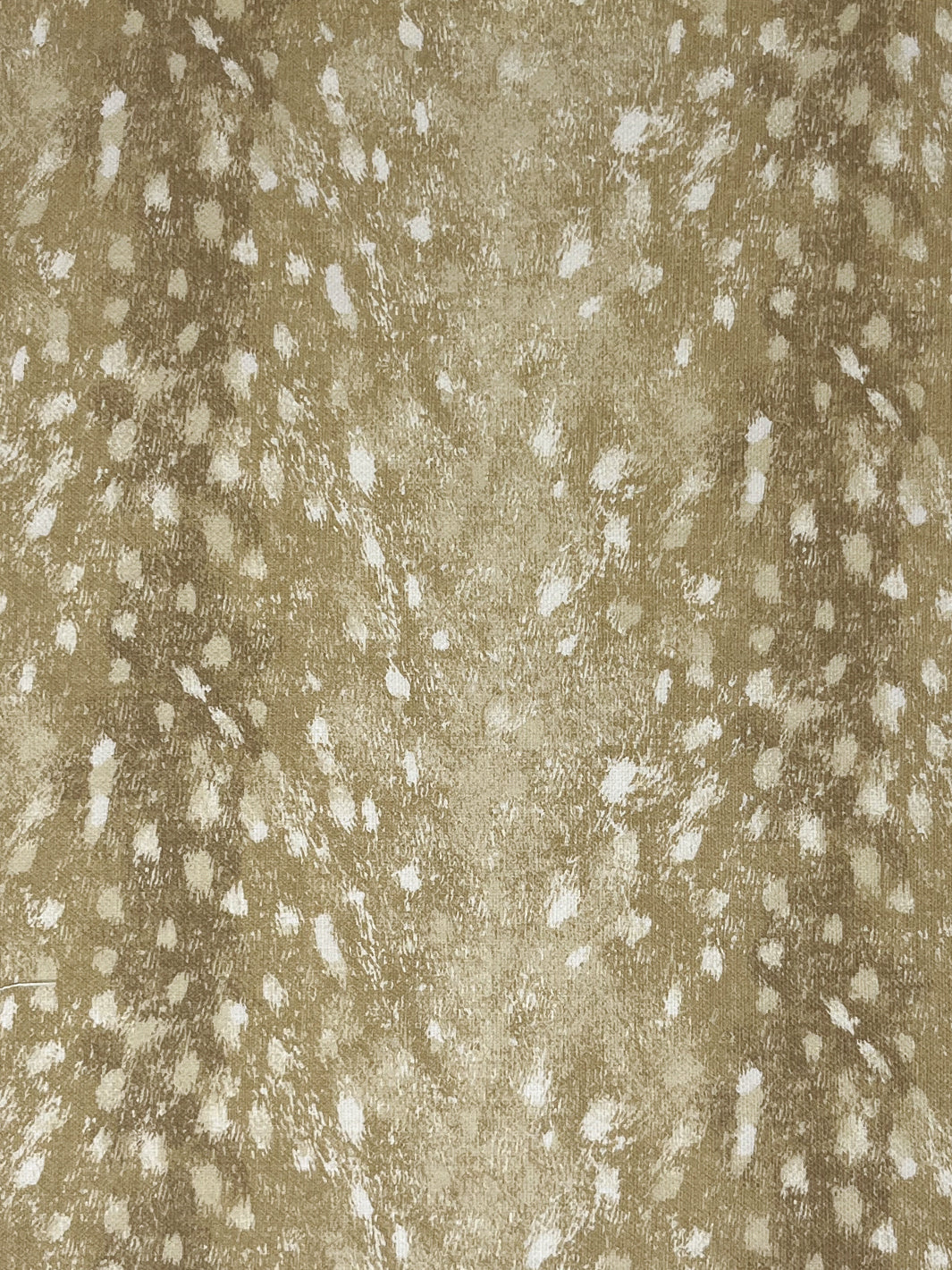 deer linen fabric by nathan turner gold