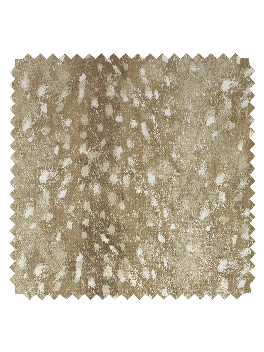 deer linen fabric by nathan turner gold