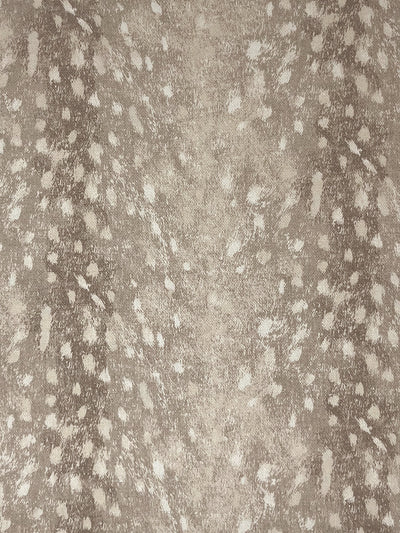 'Deer' Linen Fabric by Nathan Turner - Neutral