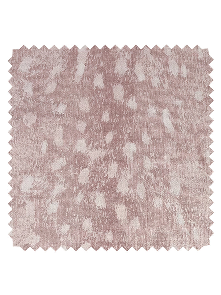 deer linen fabric by nathan turner pink