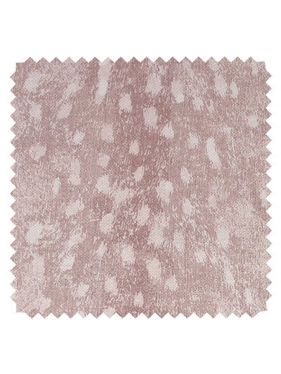 'Deer' Linen Fabric by Nathan Turner - Pink