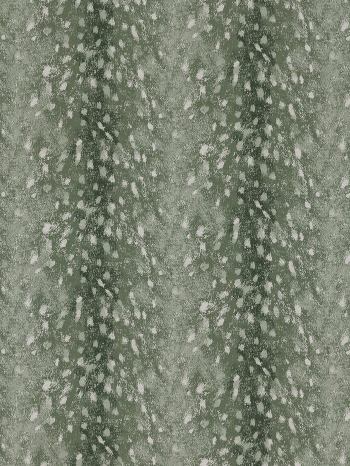 'Deer' Wallpaper by Nathan Turner - Green