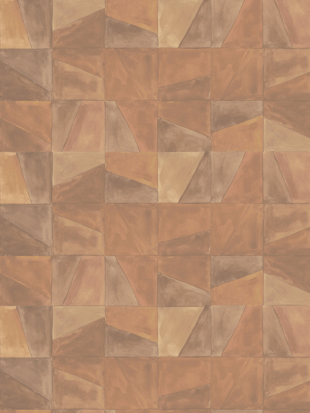'Desert Clay' Wallpaper in Camel - Design Pattern