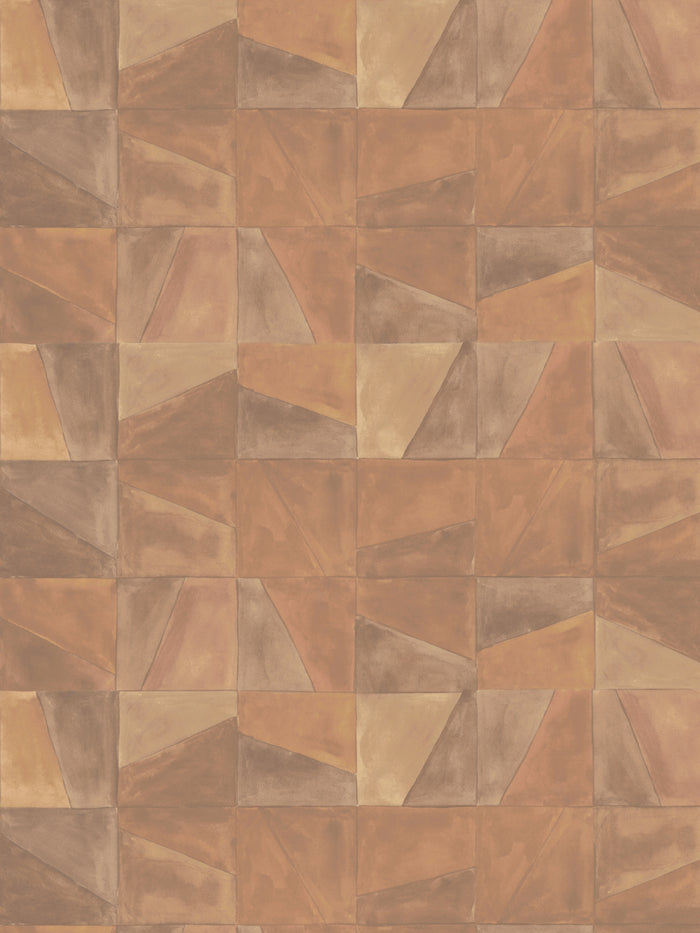 'Desert Clay' Wallpaper by Wallshoppe - Camel