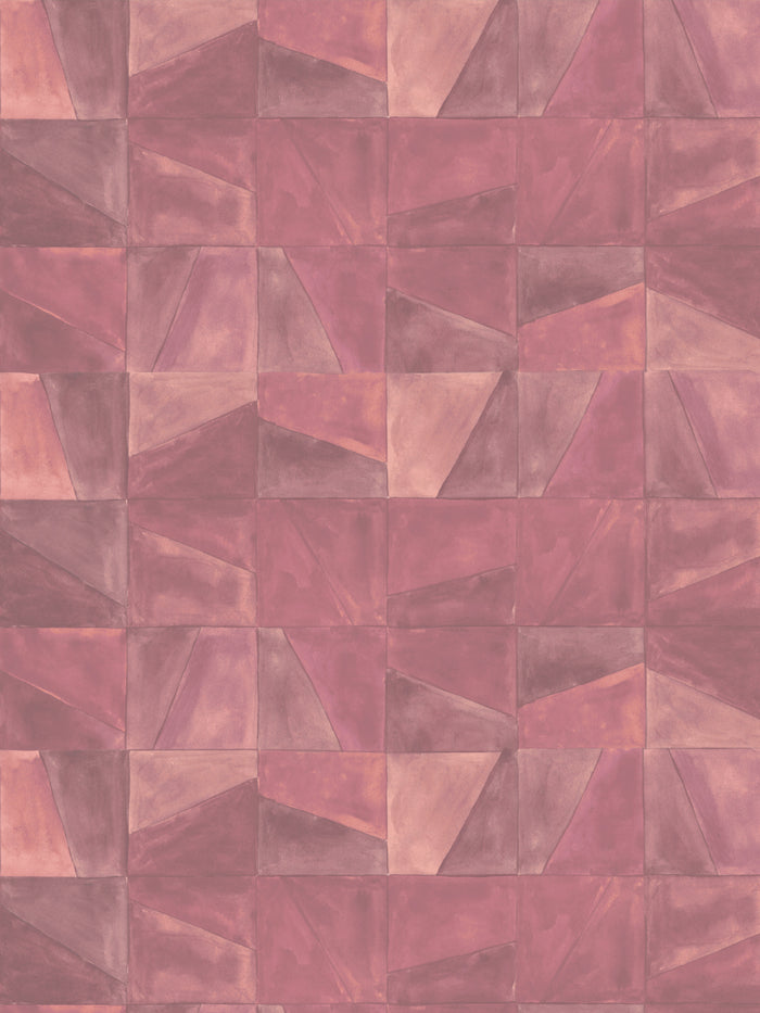 'Desert Clay' Wallpaper by Wallshoppe - Rose