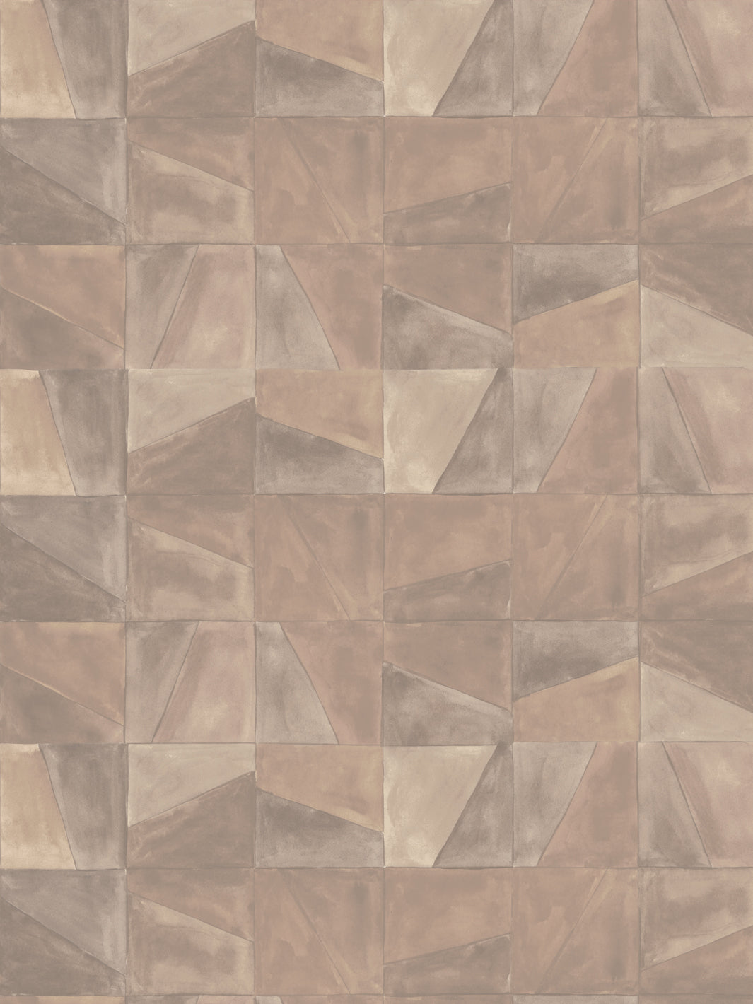'Desert Clay' Wallpaper in Sand - Design Pattern