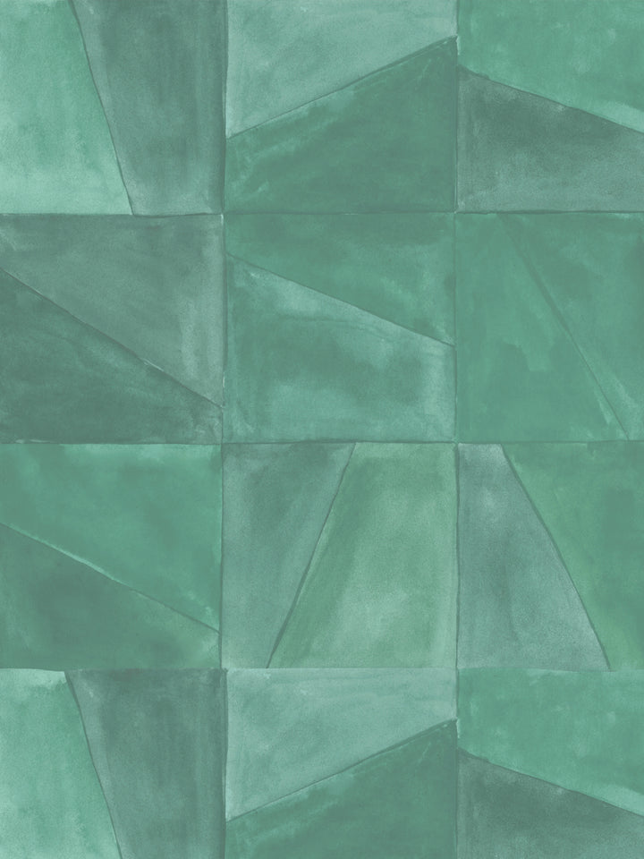 'Desert Clay' Wallpaper in Sea - Detail Close-Up