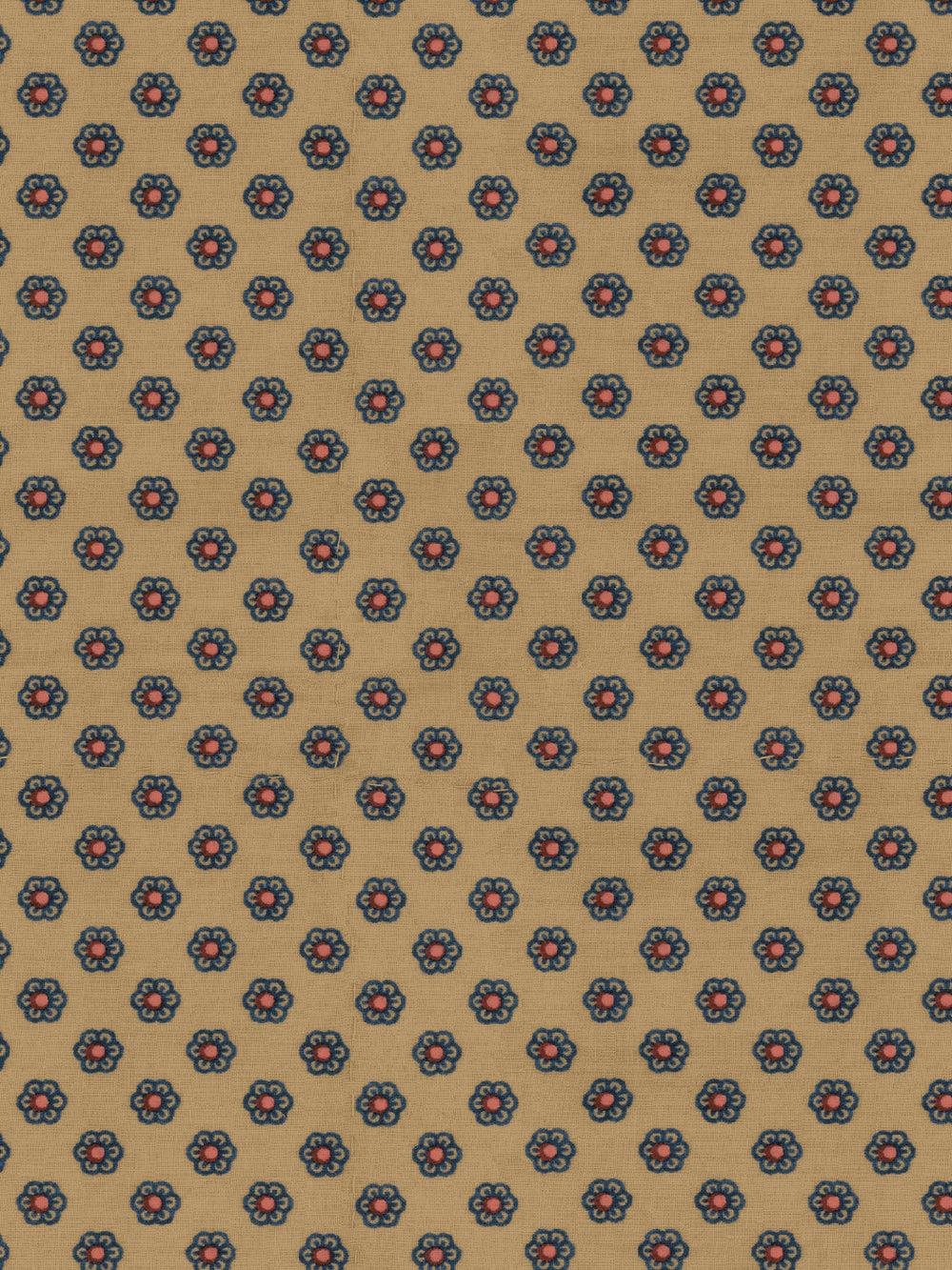 ditsy-flower-wallpaper-by-chris-benz-blue-red-on-brown