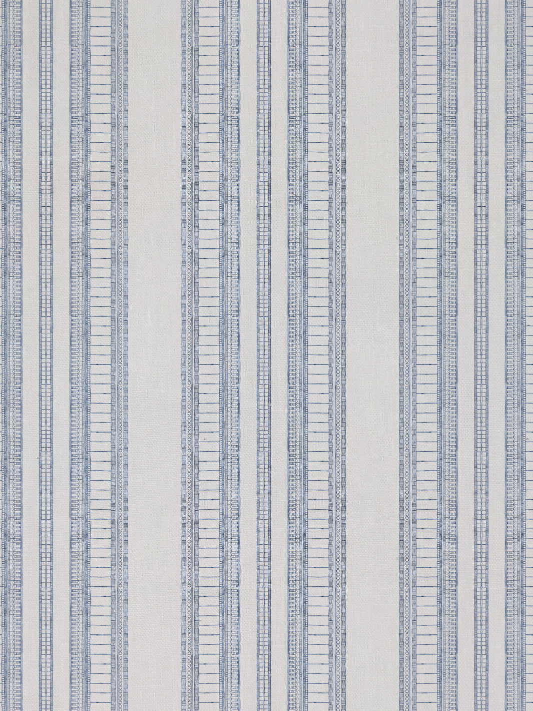 doodle stripe linen fabric by nathan turner dark blue