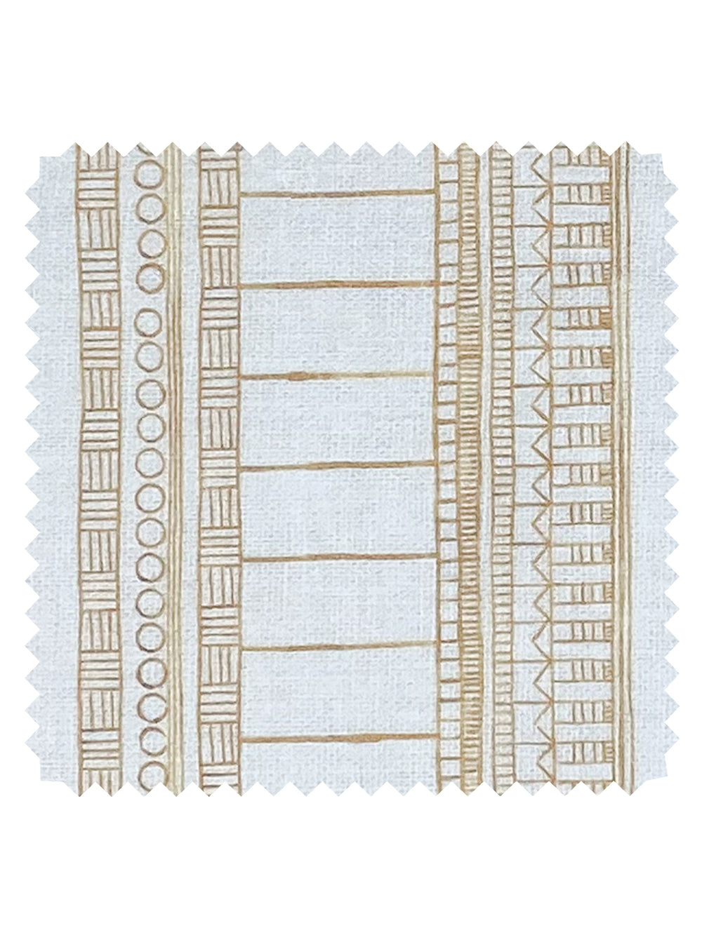 doodle stripe linen fabric by nathan turner gold