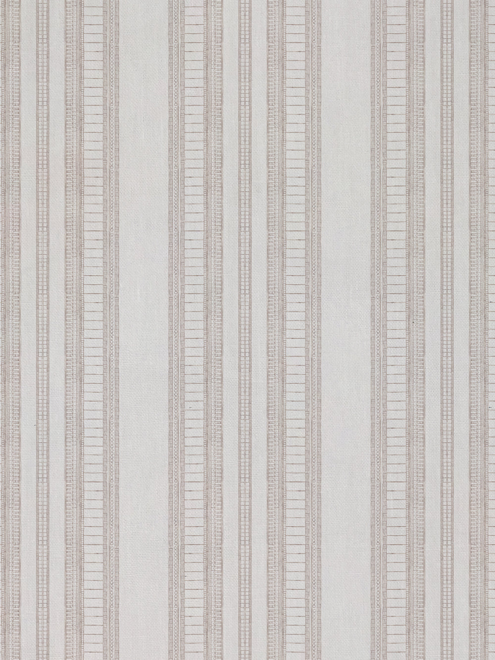doodle stripe linen fabric by nathan turner neutral