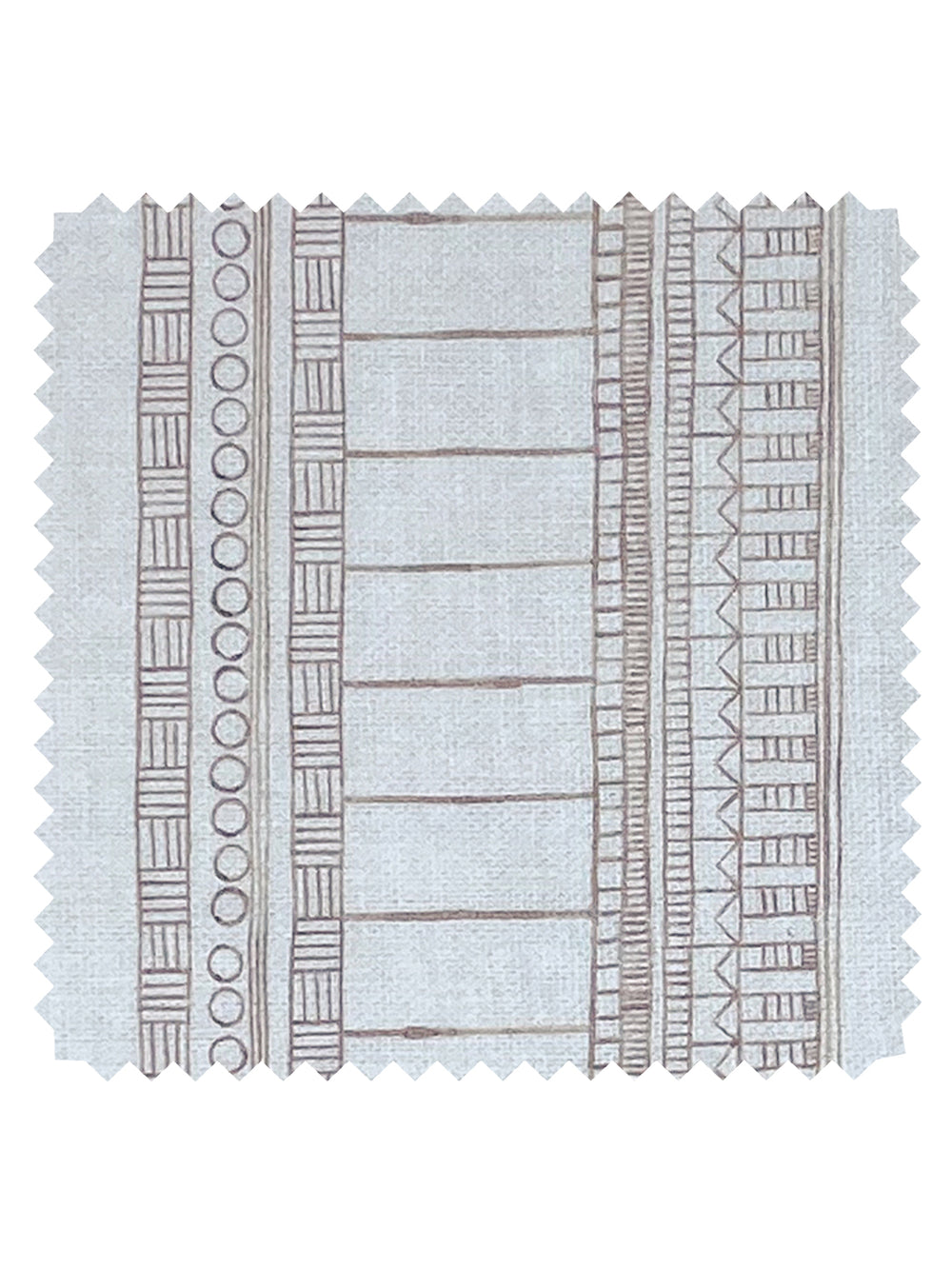 doodle stripe linen fabric by nathan turner neutral