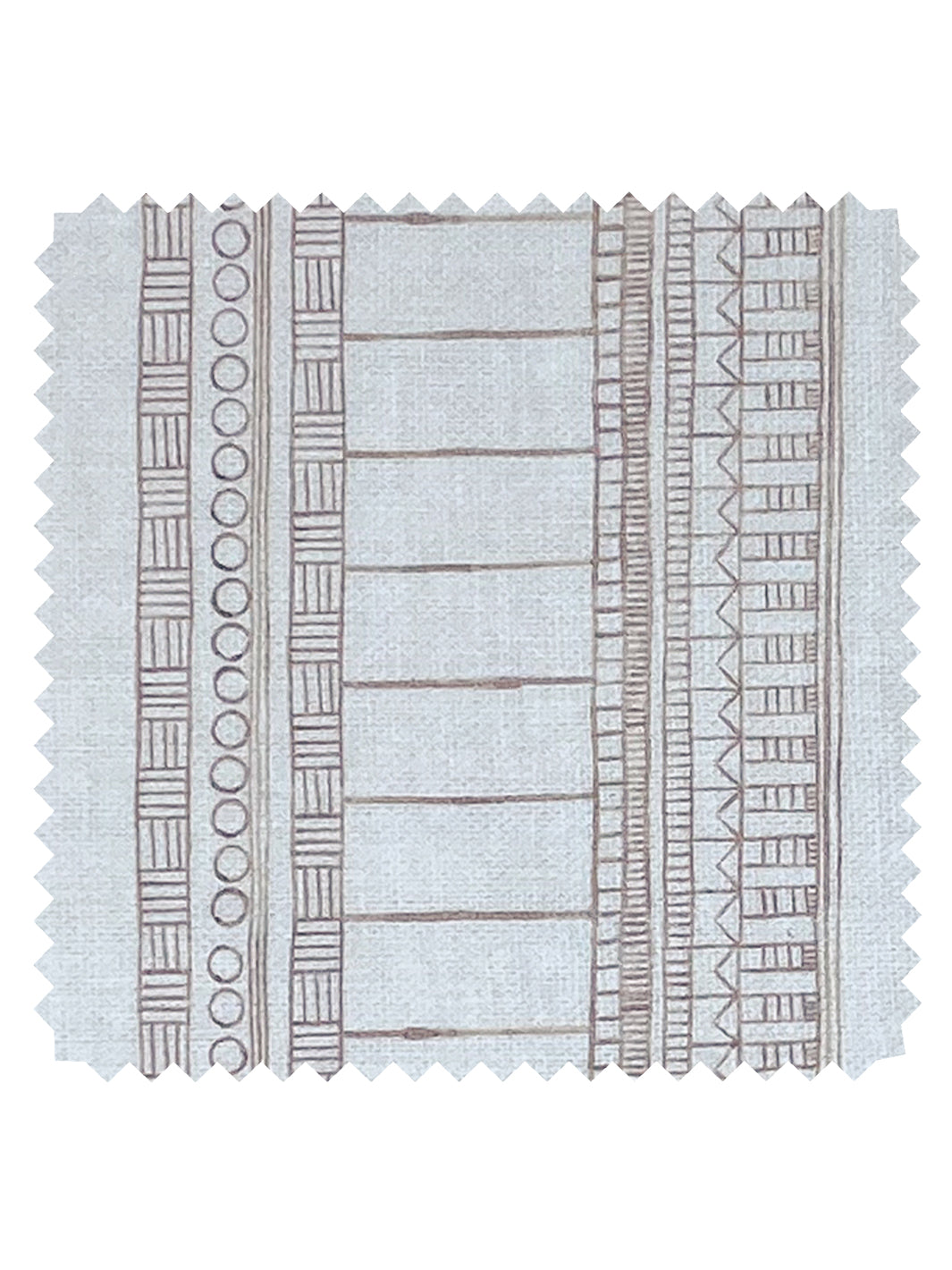 doodle stripe linen fabric by nathan turner neutral