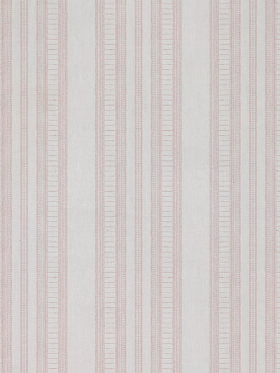 'Doodle Stripe' Linen Fabric by Nathan Turner - Pink