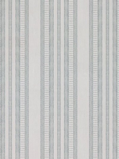 'Doodle Stripe' Linen Fabric by Nathan Turner - Sage