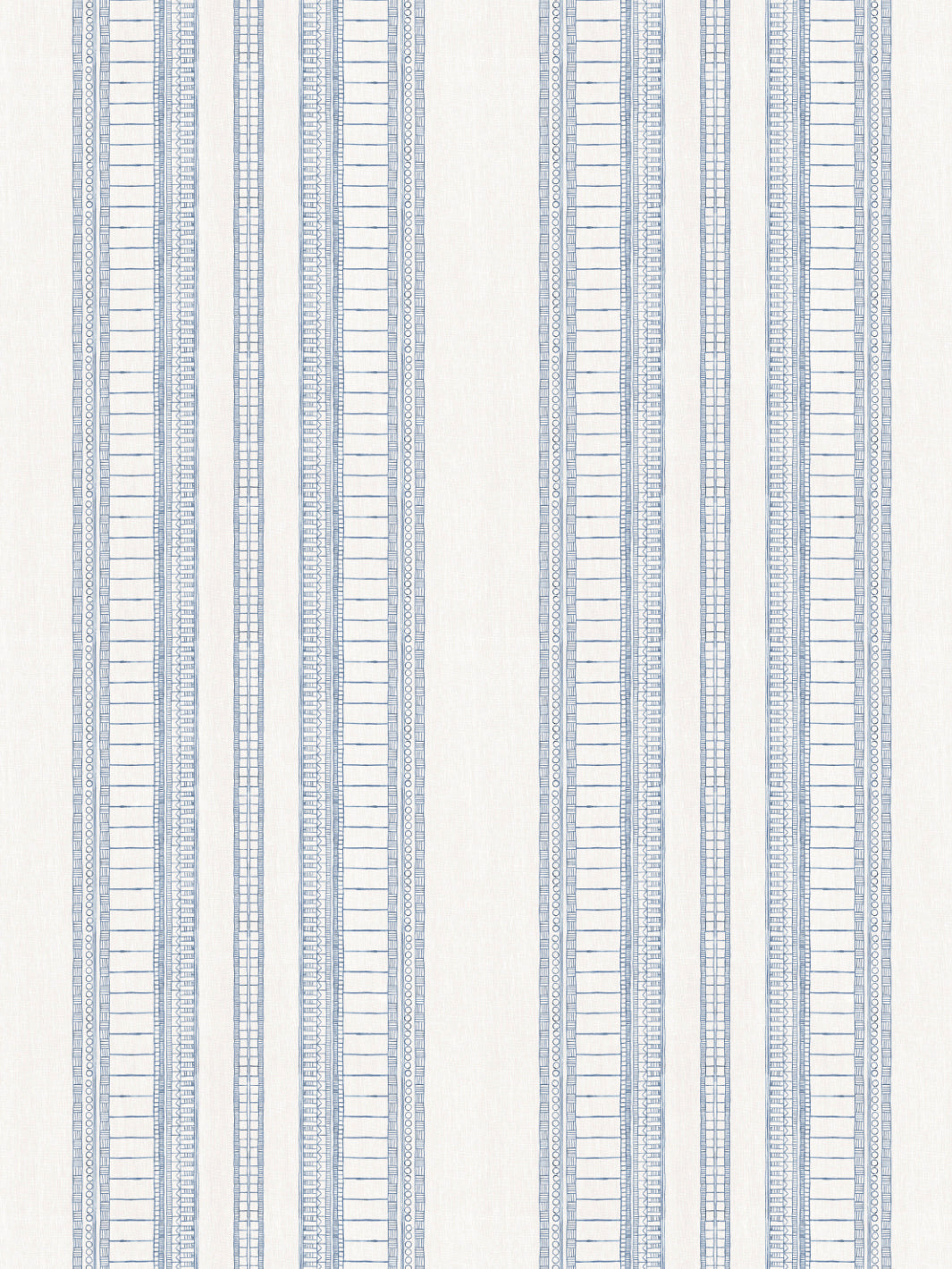 'Doodle Stripe' Wallpaper by Nathan Turner - Blue