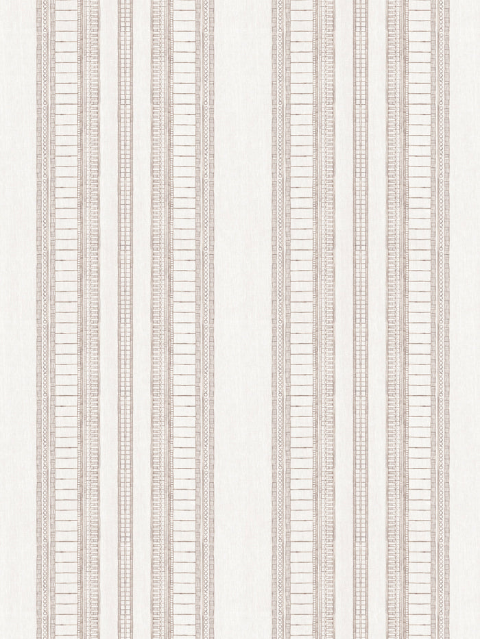 'Doodle Stripe' Wallpaper by Nathan Turner - Neutral