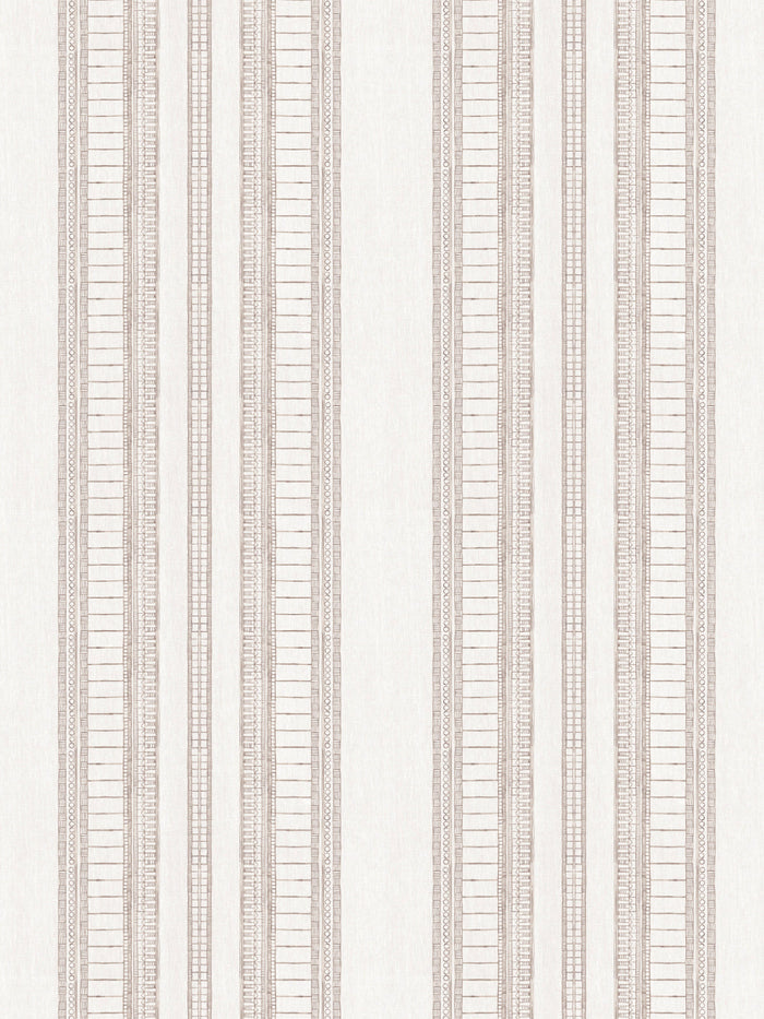 'Doodle Stripe' Wallpaper by Nathan Turner - Neutral