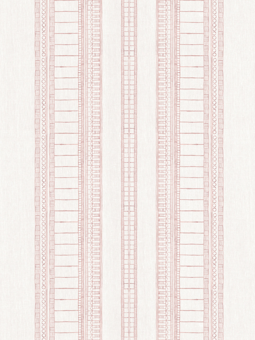 'Doodle Stripe' Wallpaper by Nathan Turner - Pink