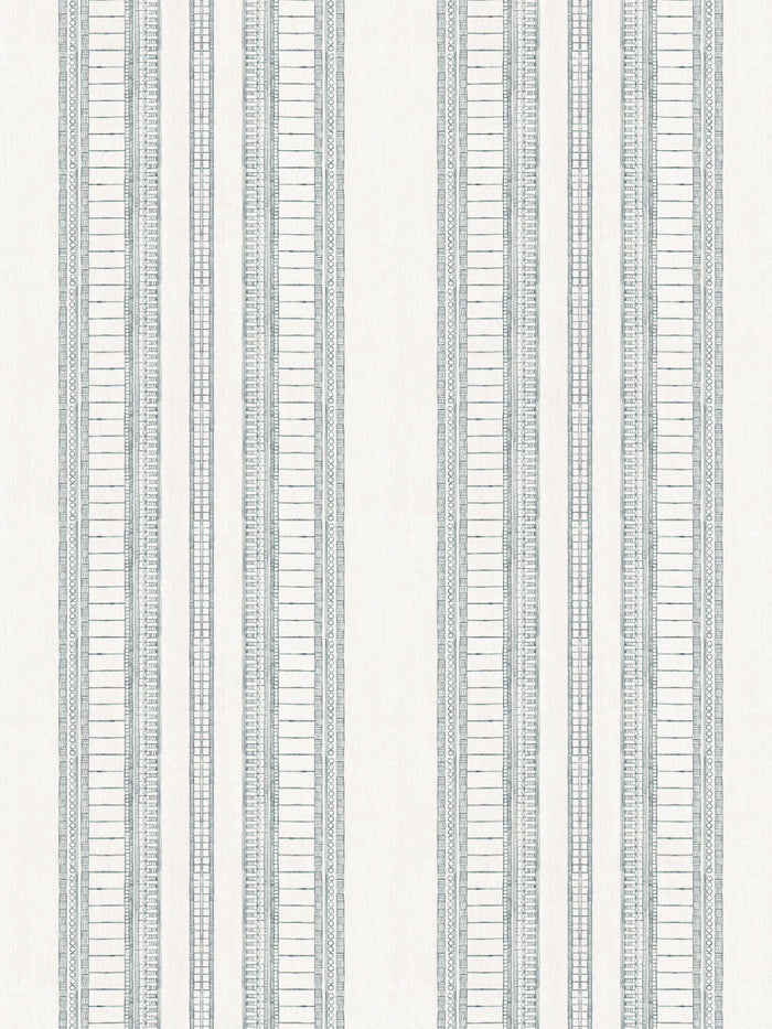 'Doodle Stripe' Wallpaper by Nathan Turner - Sage