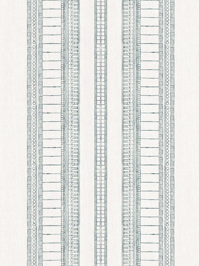 doodle stripe wallpaper by nathan turner sage