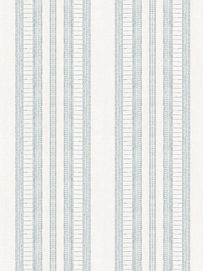 'Doodle Stripe' Wallpaper by Nathan Turner - Seafoam