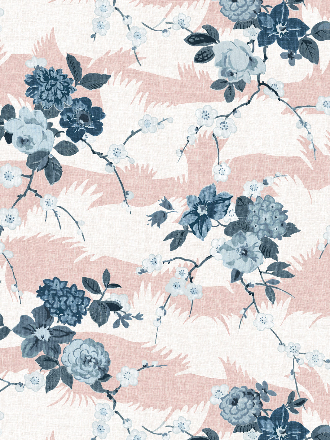 dora-chintz-wallpaper-by-nathan-turner-shell-blue