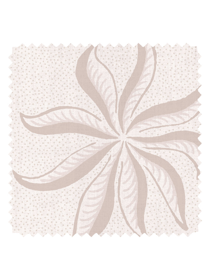 'Dot Frisée' Linen Fabric by Clare V. - Cream Bisque