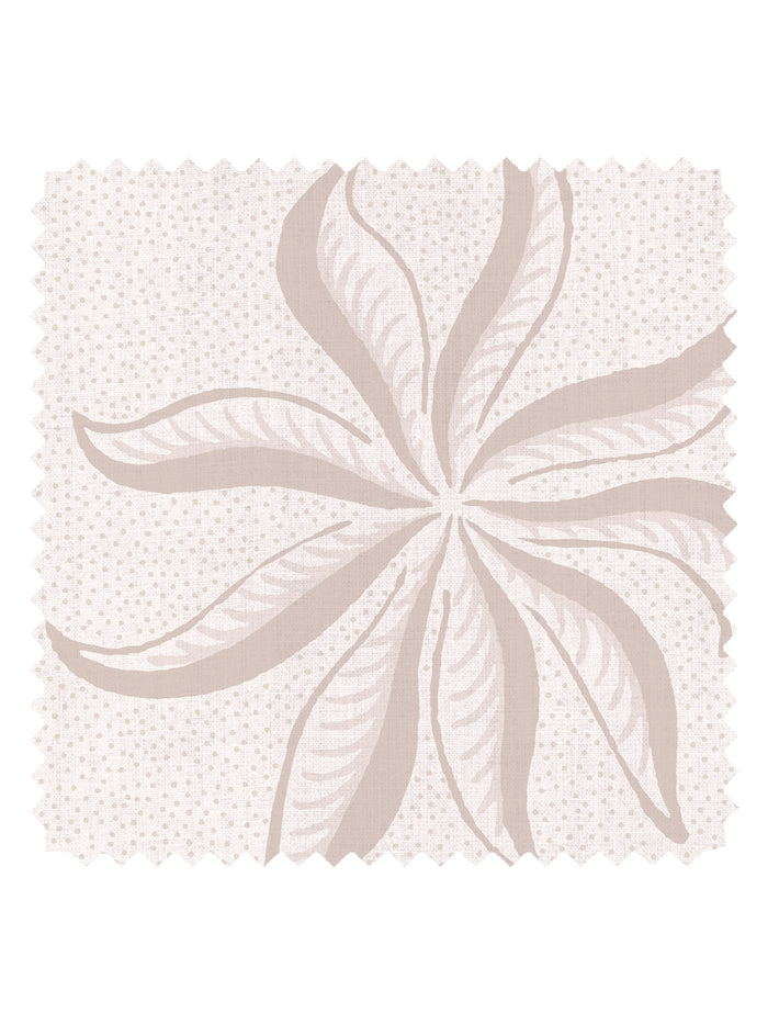 'Dot Frisée' Linen Fabric by Clare V. - Cream Bisque