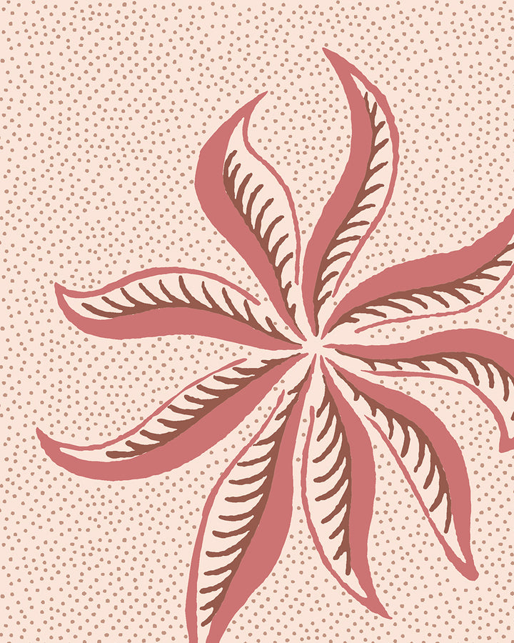'Dot Frisée' Wallpaper by Clare V. - Rouge Petal
