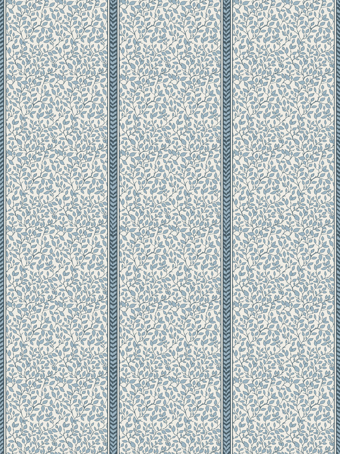 'Eden' Wallpaper by Wallshoppe - Antique Bluebell