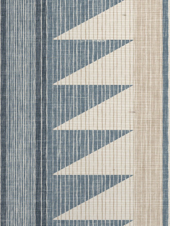 edwin stripe grasscloth wallpaper by nathan turner blue taupe