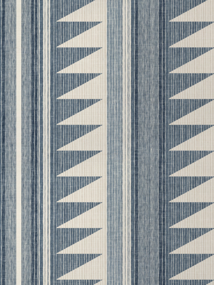 edwin stripe grasscloth wallpaper by nathan turner blue