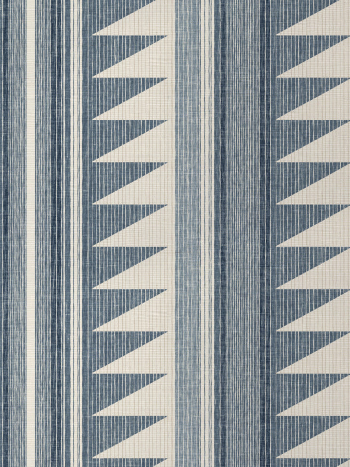 edwin stripe grasscloth wallpaper by nathan turner blue