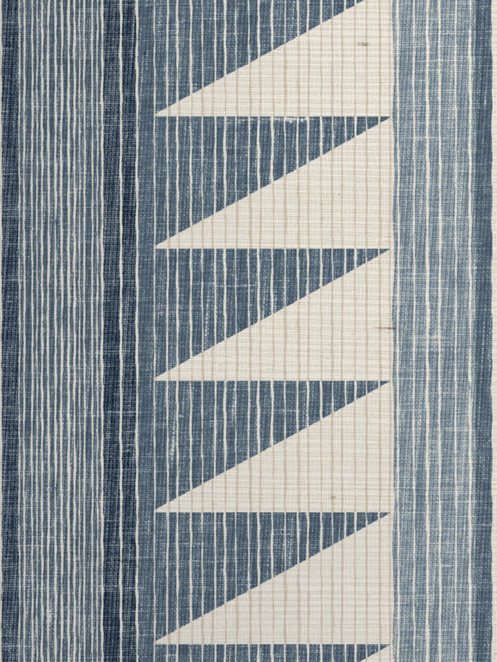 edwin stripe grasscloth wallpaper by nathan turner blue