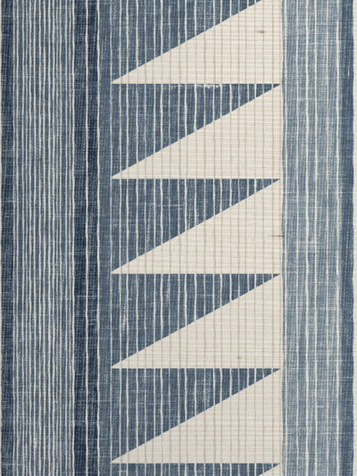 edwin stripe grasscloth wallpaper by nathan turner blue