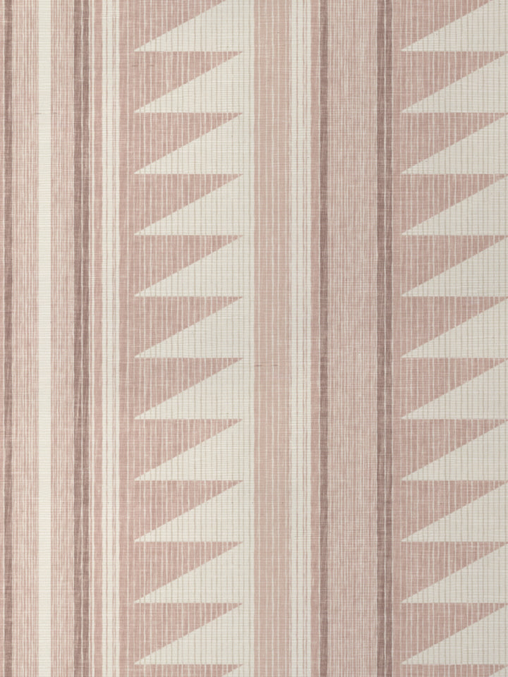 edwin stripe grasscloth wallpaper by nathan turner pink