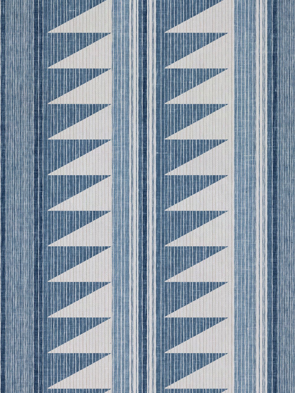 edwin stripe linen fabric by nathan turner blue