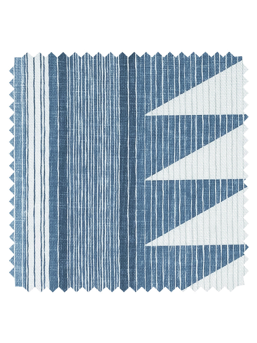 edwin stripe linen fabric by nathan turner blue