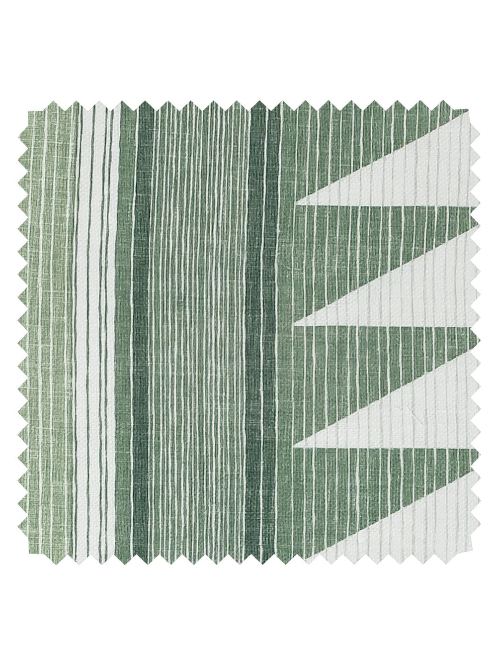 edwin stripe linen fabric by nathan turner green