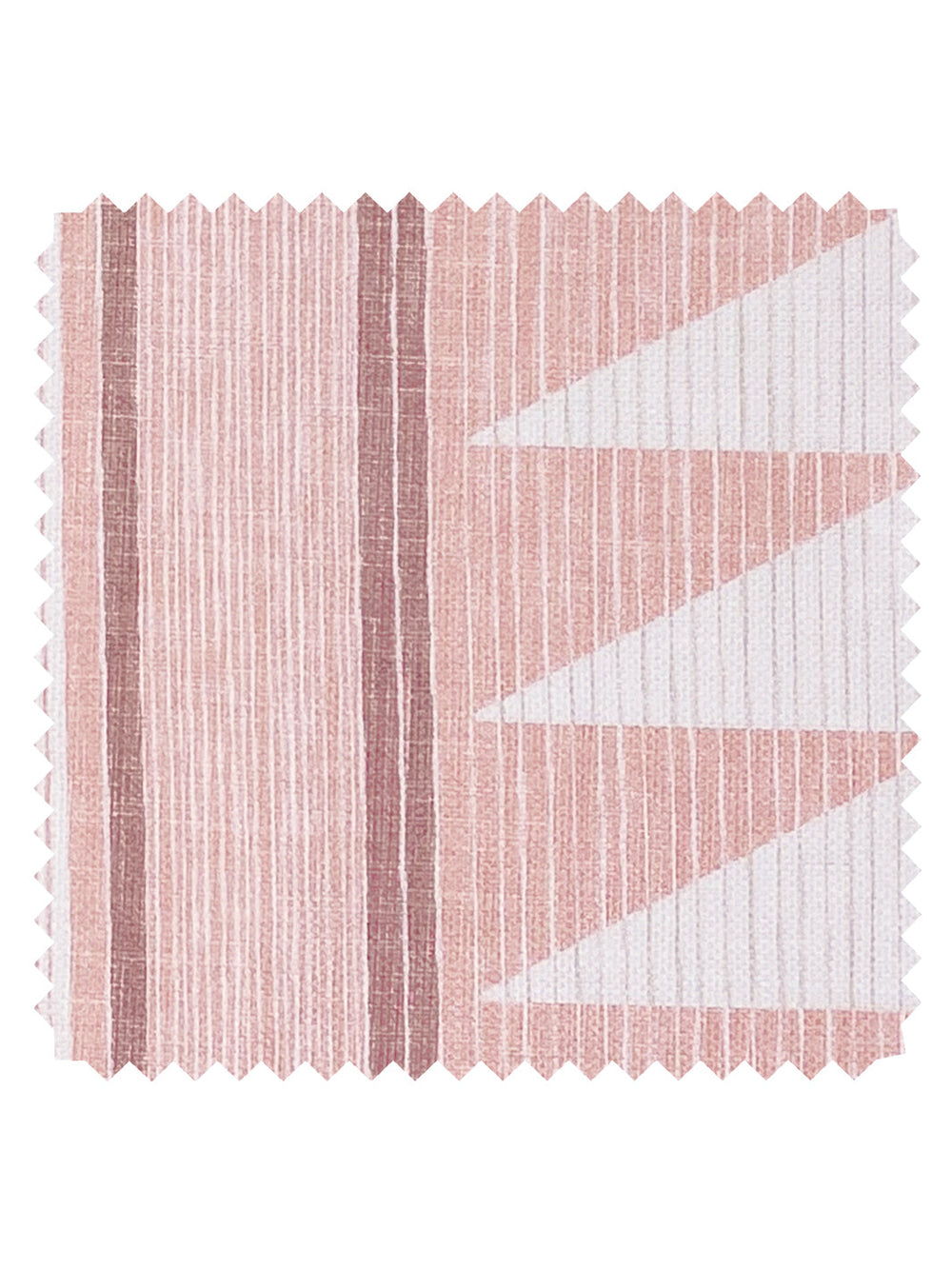 edwin stripe linen fabric by nathan turner pink
