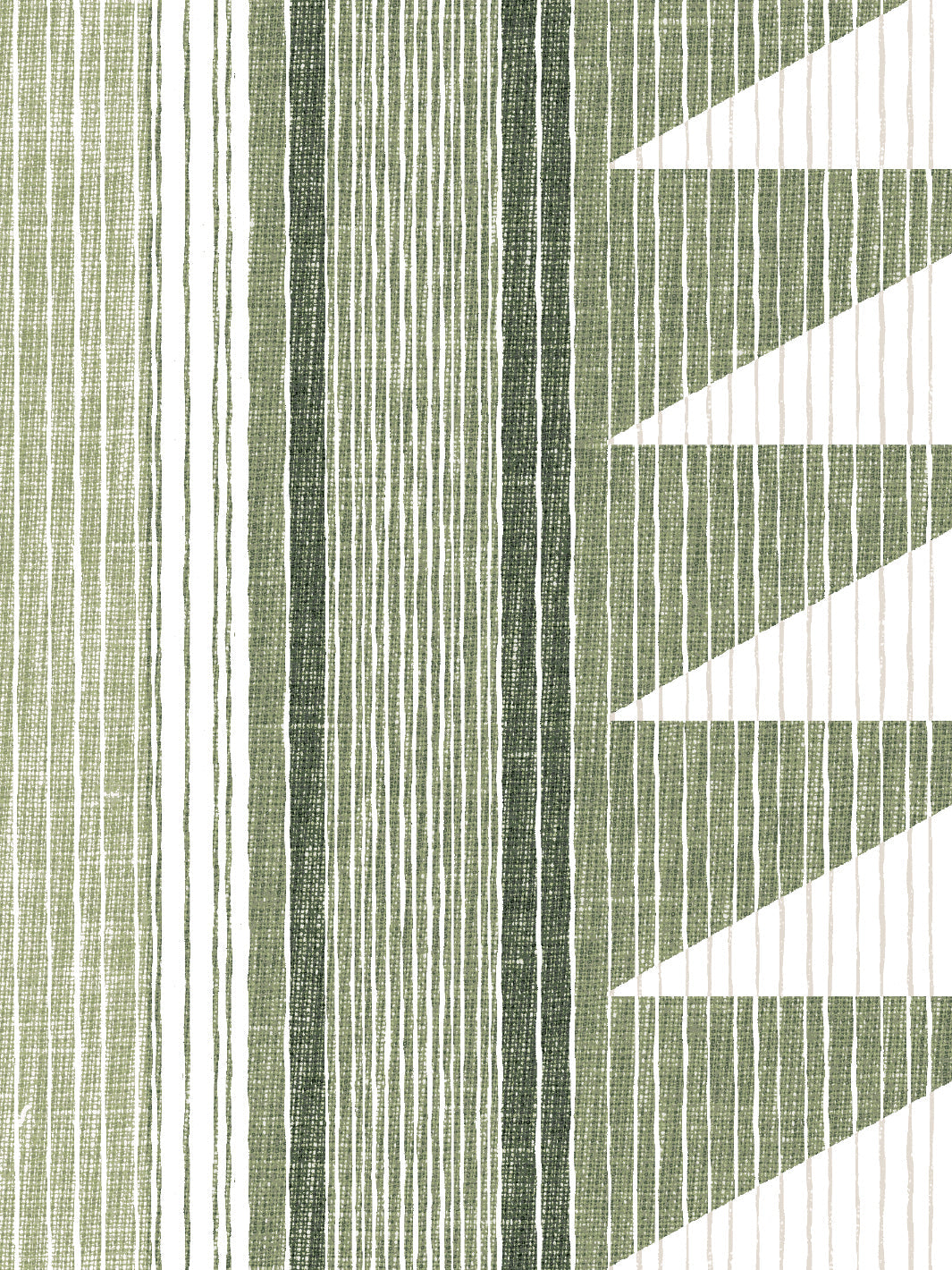 edwin stripe wallpaper by nathan turner green